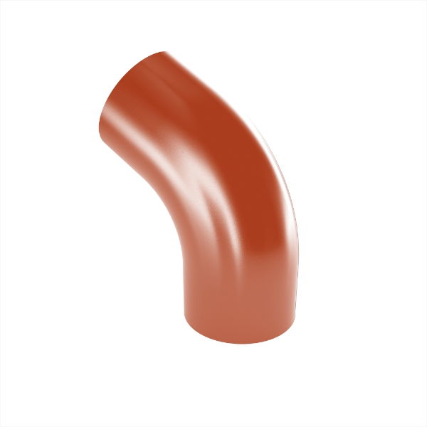 87mm Dia Downpipe Bend 120° (Copper Brown)