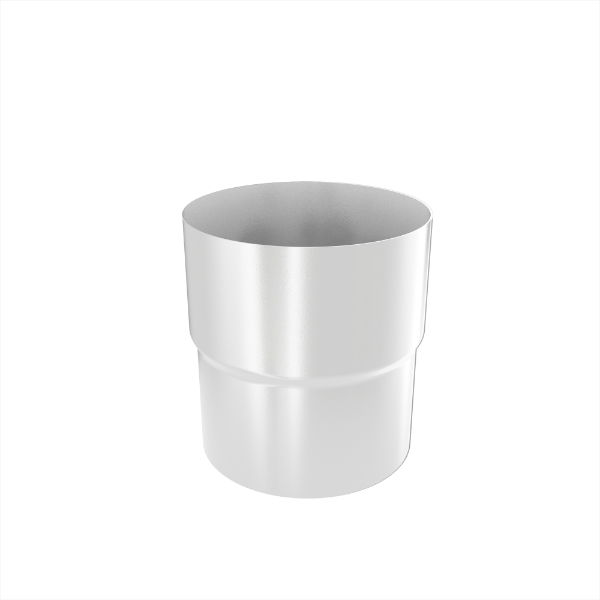 100mm Dia Downpipe Connector (Pure White)