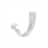 125mm Half Round Fascia Bracket (Pure White)