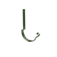 125mm Half Round Top Fix Rafter Bracket 185mm (Chrome Green)