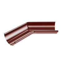 150mm Half Round Internal Angle 135° (Wine Red)