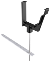 150x100mm Vintage Ogee Rise & Fall Bracket including fixing spike