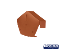 Universal Angled Ridge Cap Terracotta