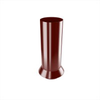 100mm Dia Downpipe Drain Connector (Wine Red)