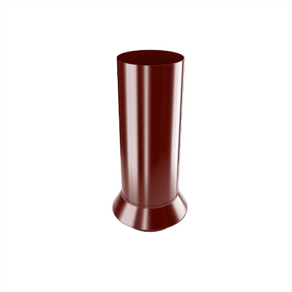 100mm Dia Downpipe Drain Connector (Wine Red)