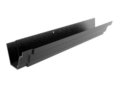 125x100mm Cast Moulded Ogee 1.83mtr Gutter Length