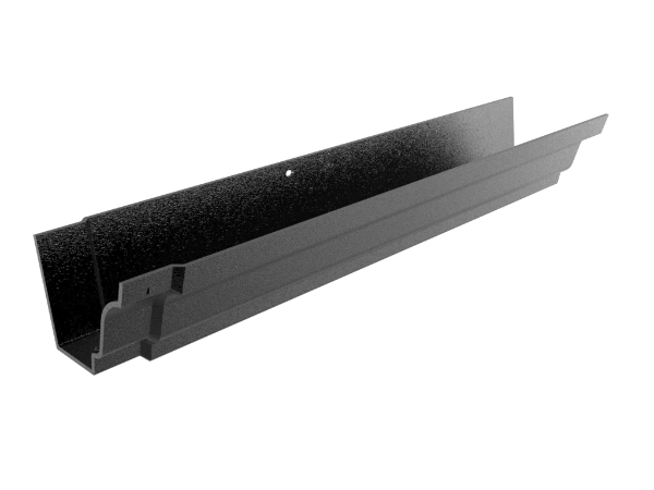 125x100mm Cast Moulded Ogee 1.83mtr Gutter Length