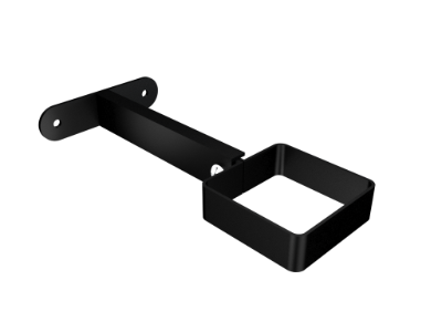 63mm Square Adjustable 200mm Stand Off Pipeclip