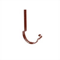 125mm Half Round Top Fix Rafter Bracket 185mm (Oxide Red)