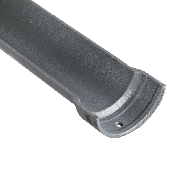 4.5\" Plain Half Round 6ft Gutter