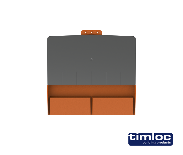 Low Profile Plain Single Terracotta