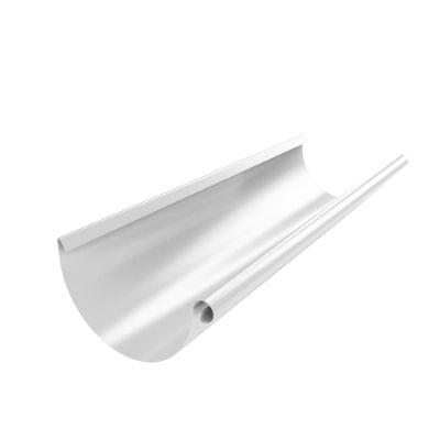 Pure white 150mm Steel Gutters