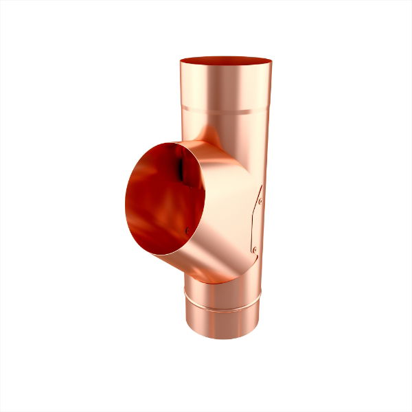 100mm Dia Y-Junction 120° (Copper)