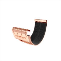 150mm Half Round Union Connector (Copper)