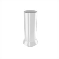 87mm Dia Downpipe Drain Connector (Pure White)