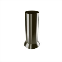 100mm Dia Downpipe Drain Connector (Grey Brown)