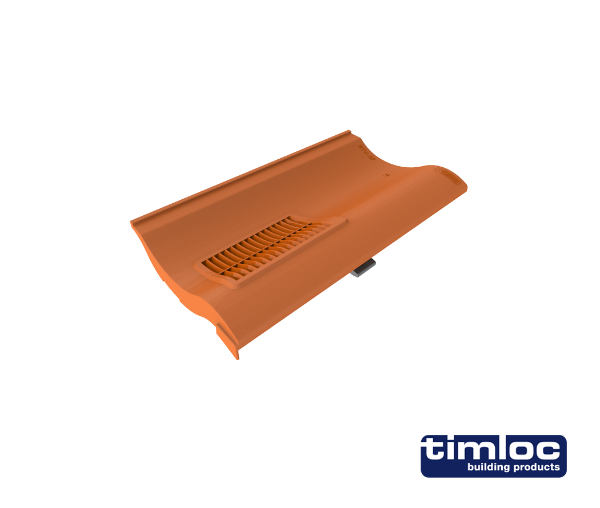 Single Pantile Tile Vent Terracotta Multi