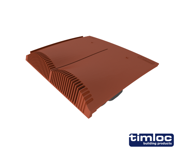 Interlocking Plain Tile Vent Red Multi