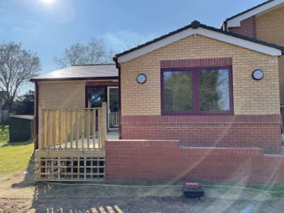 Aluminium Box Guttering - St Josephs RC Primary School