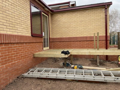 Aluminium Box Guttering - St Josephs RC Primary School